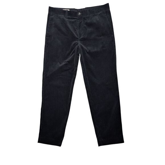 COS Black Wide Leg Corduroy Pants Size 38R NWOT - Picture 1 of 14